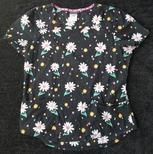 NWOT HEART SOUL SCRUB TOP